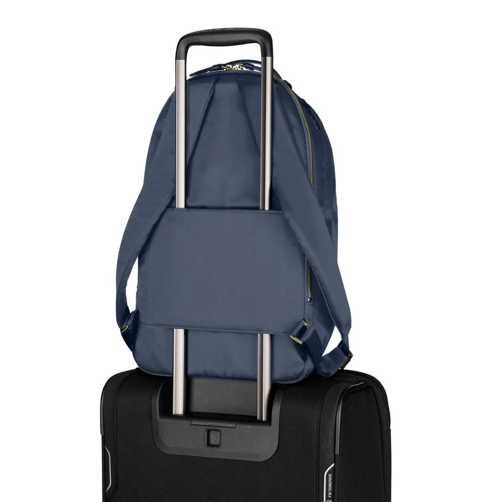 Victorinox Victoria 2.0 Deluxe Business Backpack Black Nylon Laptop Bag Travel